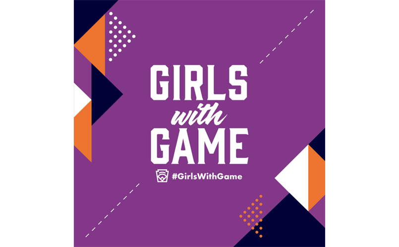 Little League Girls with Game
