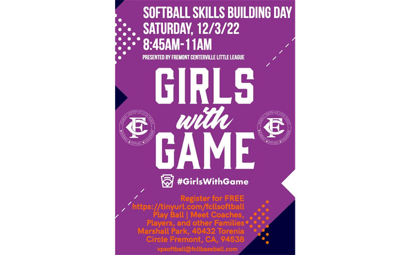 Softball Skills Building Day - 12/3/22