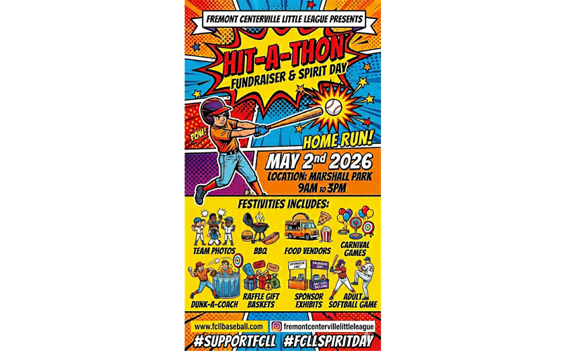 May 2nd 2026, Hit-A-Thon & Spirit Day