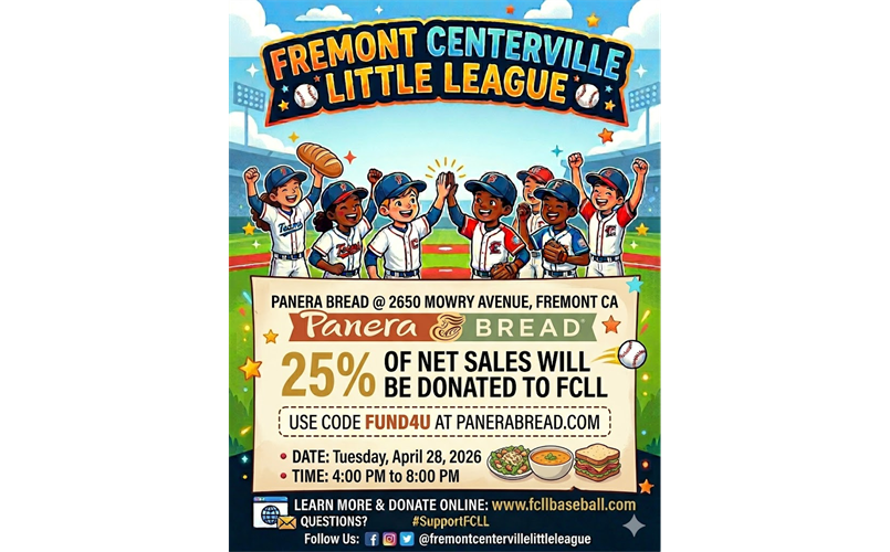 Fundraiser - April 28th @ Panera Bread FCLL Earn 25%