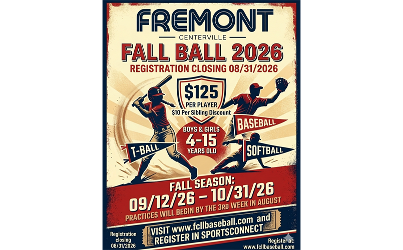 Fall Ball 2026 Registration