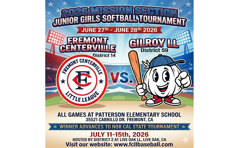 2026 Mission Section Junior Girls Softball Tournament