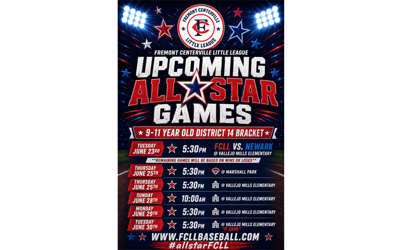 District 14: 9-11 Year Old All Star Schedule