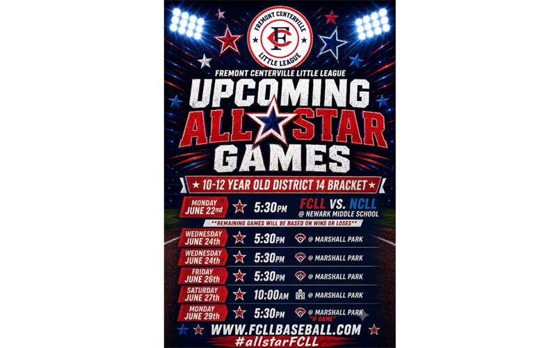 District 14: 10-12 Year Old All Star Schedule