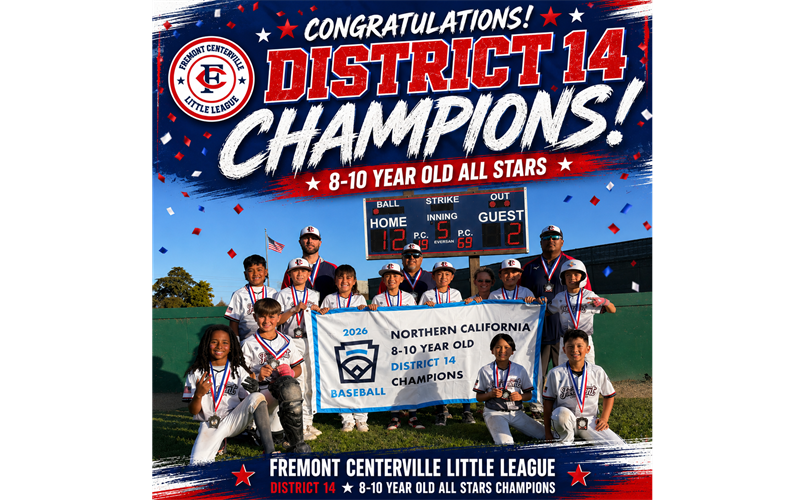 District 14: 8-10 Year Old All Star Champions